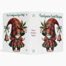 Create Your Own Shy Christmas Plaid Gnome & Bell