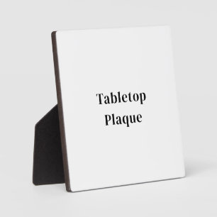 Create Your Own Signature 5.25" x 5.25" Tabletop Plaque