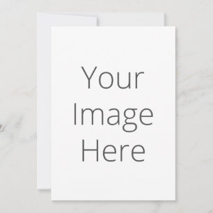 Create Your Own Signature Matte 5" x 7" Invitation