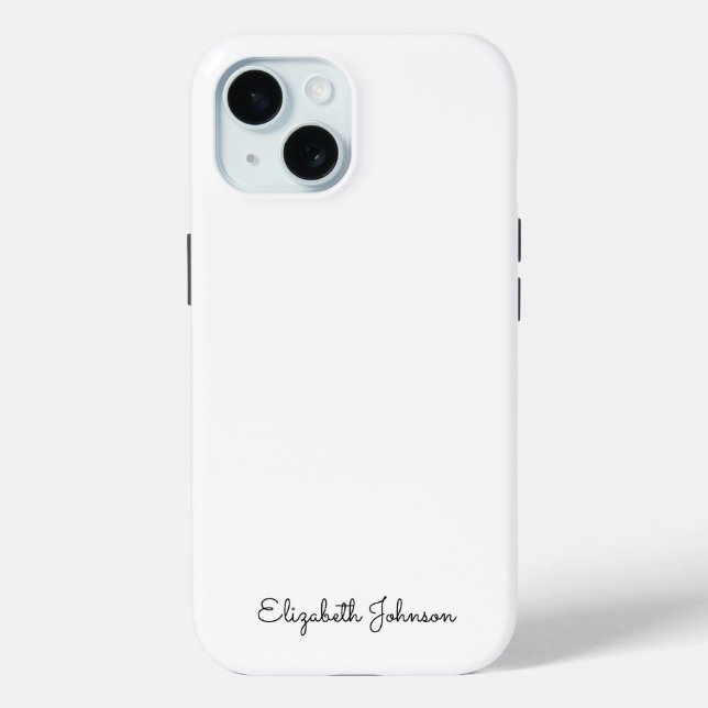 Create Your Own Signature Personalised Case-Mate iPhone Case (Back)