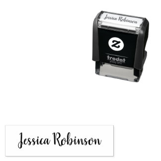 Create Your Own Signature Personalised  Self-inking Stamp