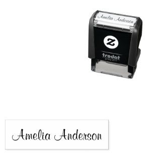 Create Your Own Signature Personalised Self-inking Stamp