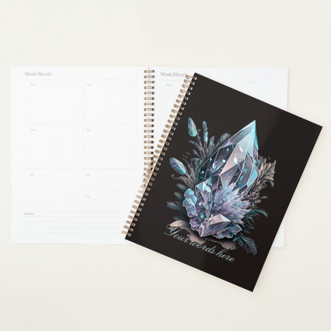 Create Your Own Silver Crystals Planner (Display)