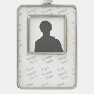 Create Your Own Silver Tone Vertical Ornament