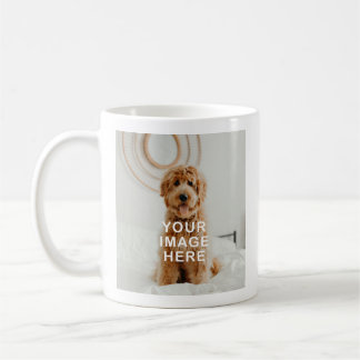 Create Your Own Simple 2 Pet Photos Coffee Mug