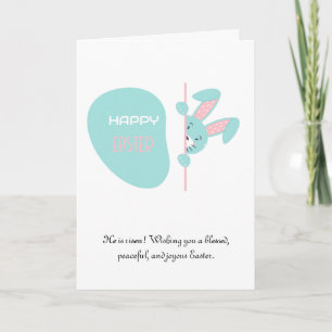 Create Your Own Simple 5" x 7"  Happy Easter Card