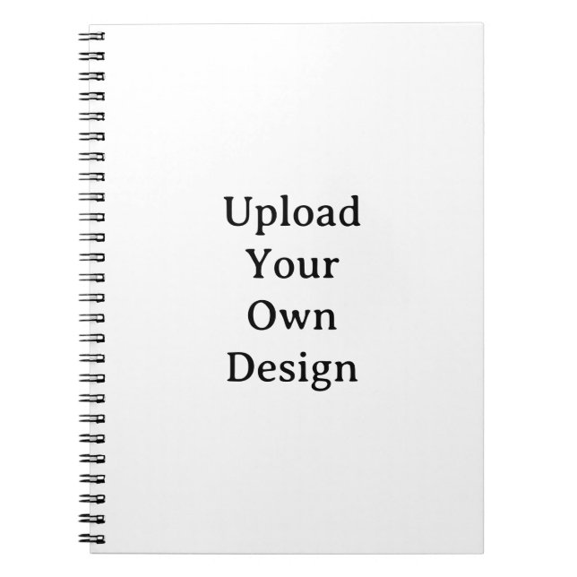 Create Your Own Simple  6.5" x 8.75" Classic Notebook (Front)