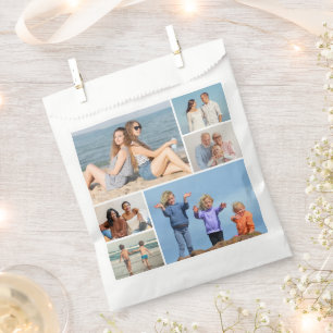 Create Your Own Simple 6 Photo Collage Favour Bag
