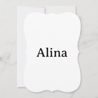 Create Your Own Simple Brand Bracket 5" x 7" Invitation