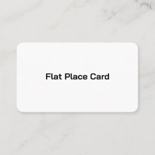 Create Your Own Simple Brand Promotion 3.5" x 2.0" Place Card