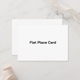 Create Your Own Simple Brand Promotion 3.5" x 2.5" Place Card