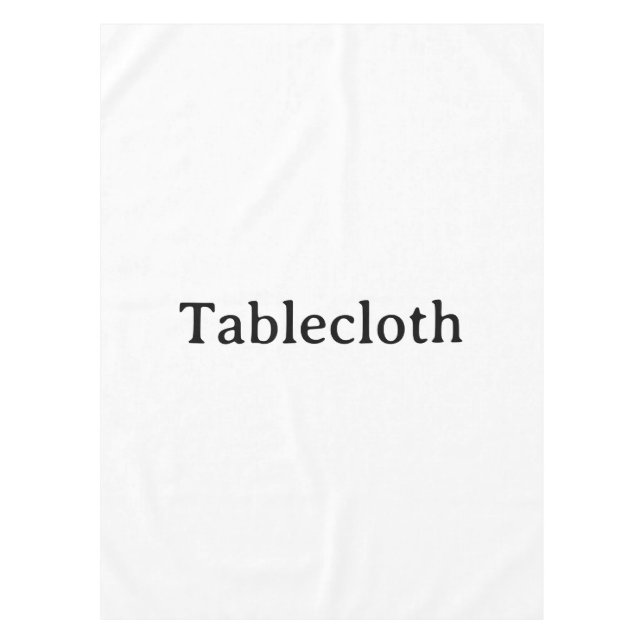 Create Your Own Simple Brand Promotion 52"x70" Tablecloth (Front)
