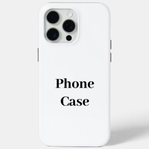 Create Your Own Simple Brand Promotion iPhone 15 Pro Max Case