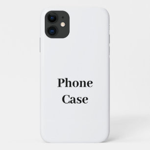 Create Your Own Simple Brand Promotion iPhone 11 Case