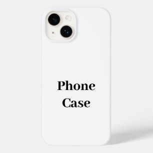 Create Your Own Simple Brand Promotion Case-Mate iPhone 14 Case