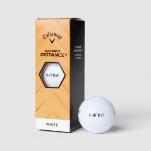 Create Your Own Simple Brand Promotion Golf Balls