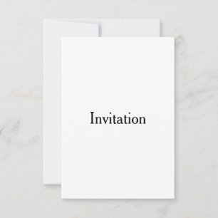 Create Your Own Simple Brand Promotion  Invitation