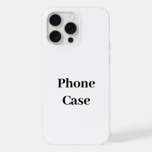 Create Your Own Simple Brand Promotion iPhone 15 Pro Max Case