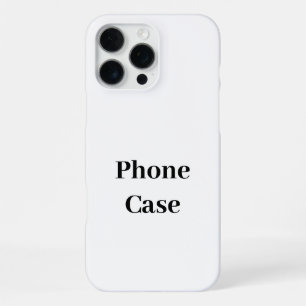 Create Your Own Simple Brand Promotion iPhone 16 Pro Max Case