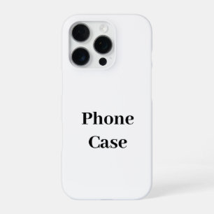Create Your Own Simple Brand Promotion iPhone 16 Pro Case