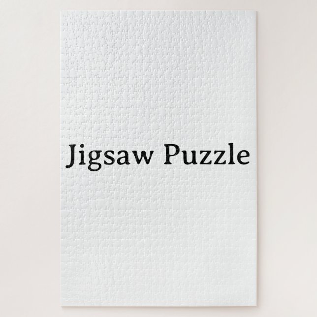 Create Your Own Simple Brand Promotion Jigsaw Puzzle (Vertical)