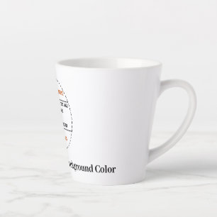 Create Your Own Simple Brand Promotion Latte Mug