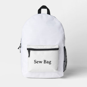 Create Your Own Simple Brand Promotion  Printed Backpack