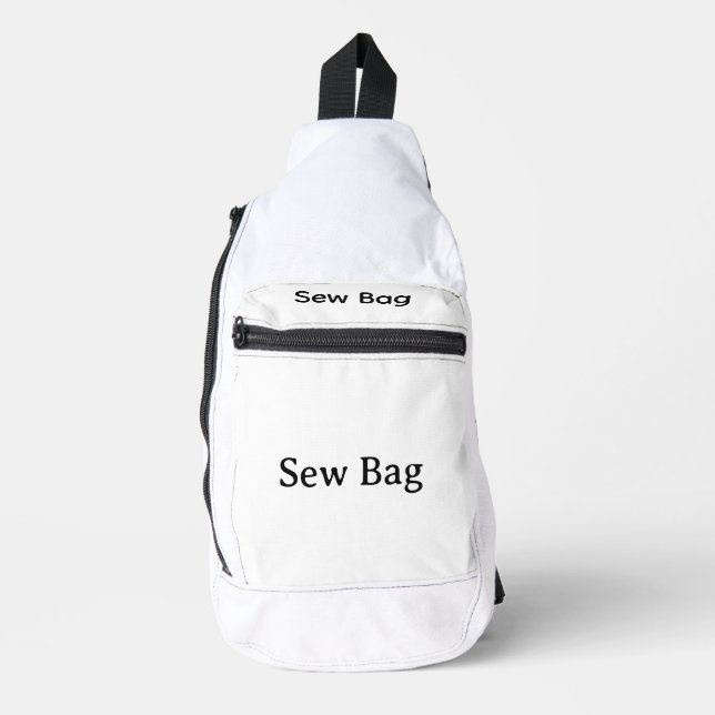 Create Your Own Simple Brand Promotion Sew Bag (Front)