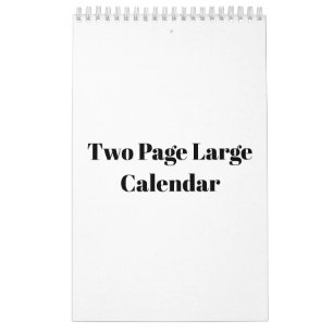Create Your Own Simple Brand Promotion Single Page Calendar