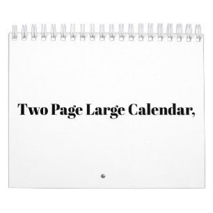 Create Your Own Simple Brand Promotion Small Calendar