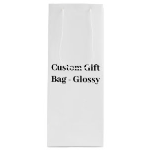 Create Your Own Simple Brand Promotion Wine Gift Bag
