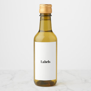 Create Your Own Simple Brand Promotion Wine Label