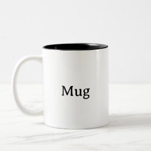 Create Your Own Simple Custom 11oz Two-Tone Coffee Mug