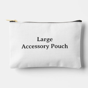 Create Your Own Simple Custom 12" x 8.5" Accessory Pouch