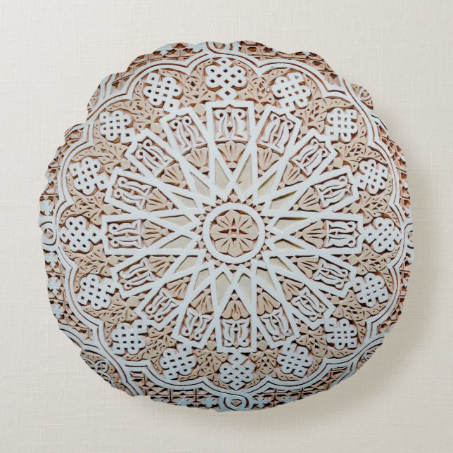 Create Your Own Simple Custom (16") Round Cushion (Front)