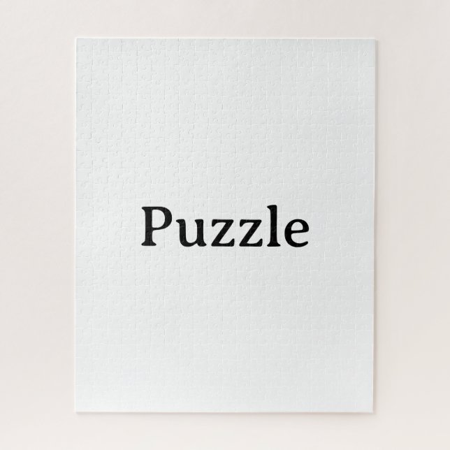 Create Your Own Simple Custom 16"x20", 520 pieces Jigsaw Puzzle (Vertical)