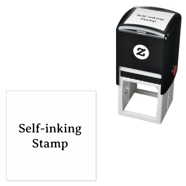 Create Your Own Simple Custom 1.5" x 1.5"  Self-inking Stamp (In Situ)