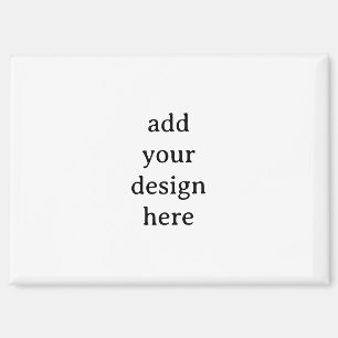 Create Your Own Simple Custom 3.5"x2.5" Rectangle Magnet