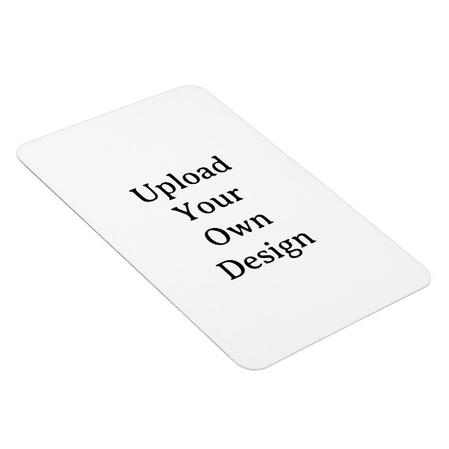 Create Your Own Simple Custom 4"x6" Flexible Photo Magnet (Right Side)