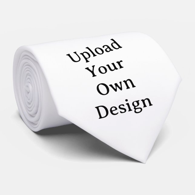 Create Your Own Simple Custom 55" Tie (Rolled)