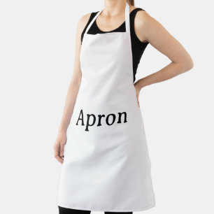 Create Your Own Simple Custom All-Over Print Large Apron