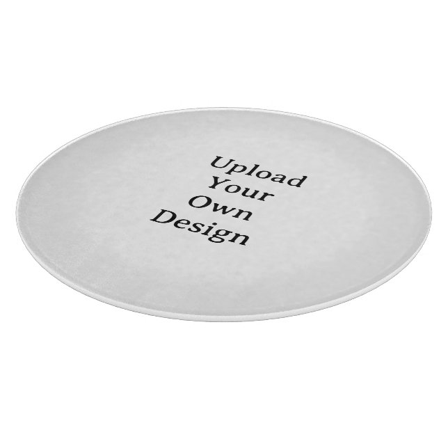 Create Your Own Simple Custom Decorative Glass 12" Cutting Board (Corner)