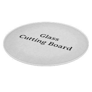 Create Your Own Simple Custom Decorative Glass 12" Cutting Board