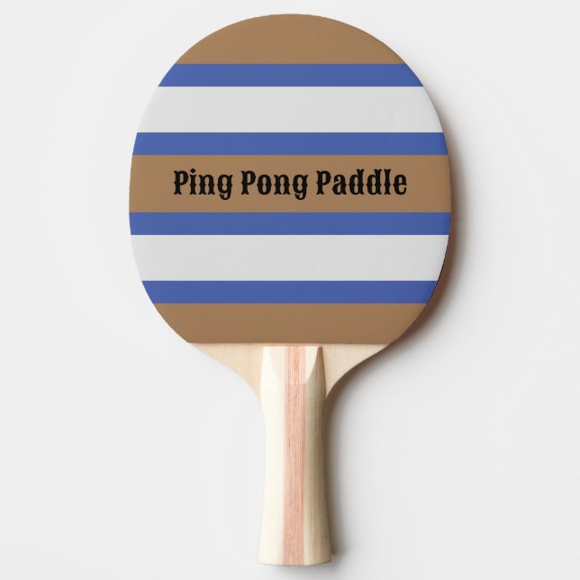 Create Your Own Simple Custom Design Ping Pong Paddle (Front)