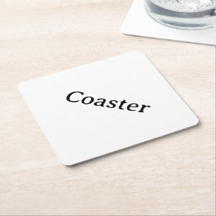 Create Your Own Simple Custom Diamond Paper Coaster
