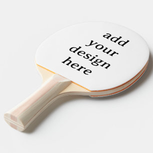 Create Your Own Simple Custom Full Print 6"x6.25" Ping Pong Paddle
