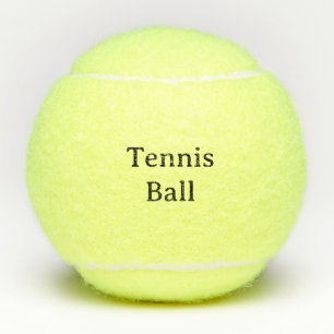 Create Your Own Simple Custom Generic Unbranded Tennis Balls