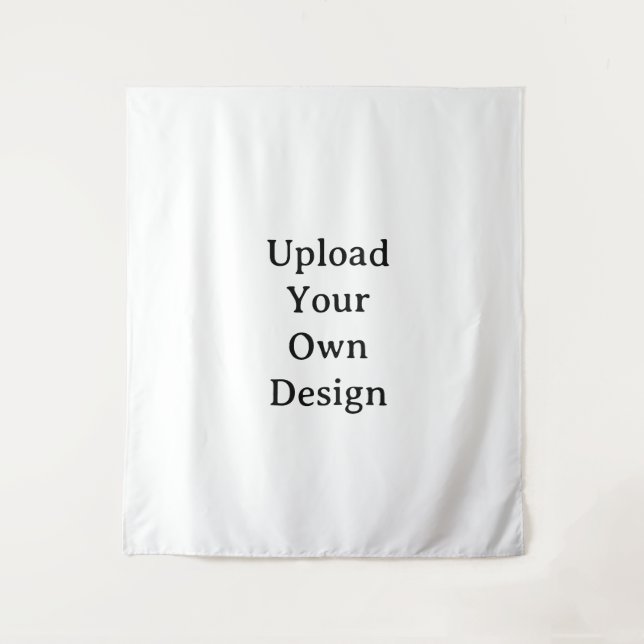 Create Your Own Simple Custom Large 68" x 80" Tapestry (Front)