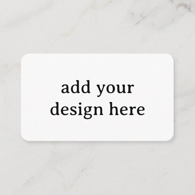Create Your Own Simple Custom Rounded 3.5" x 2" Enclosure Card (Front)