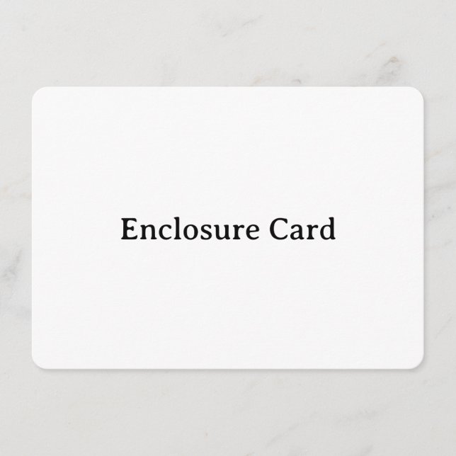 Create Your Own Simple Custom Rounded 4.5" x 6.25" Enclosure Card (Front)
